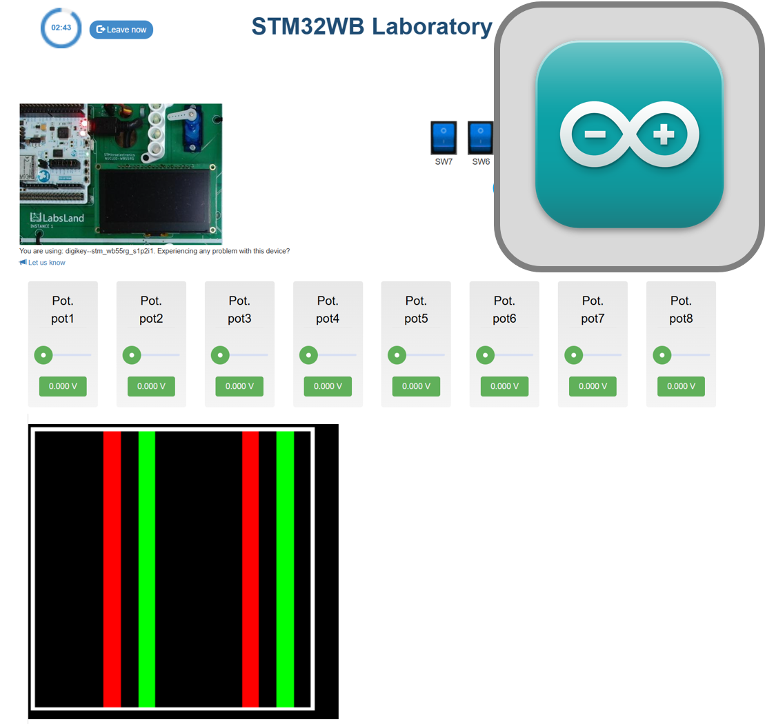 STM32 + LED Matrix (Arduino IDE)